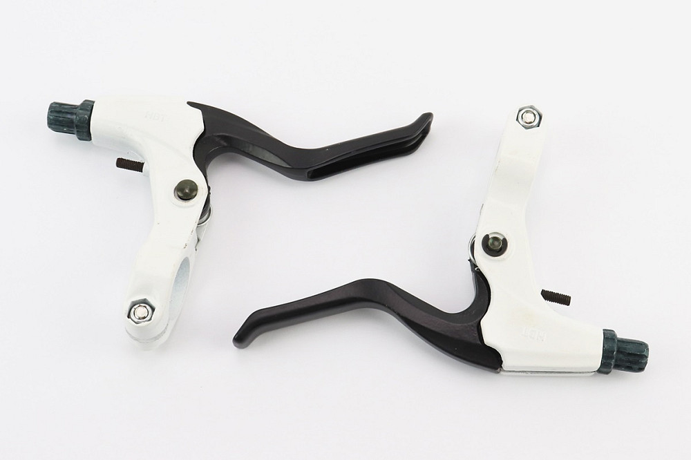 Гальмівні ручки, алюмінієві, біло-чорні BL-228 Киев - изображение 1