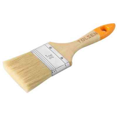 Пензель малярний Tolsen 64х51х15 мм деревяна ручка (40124) Вінниця