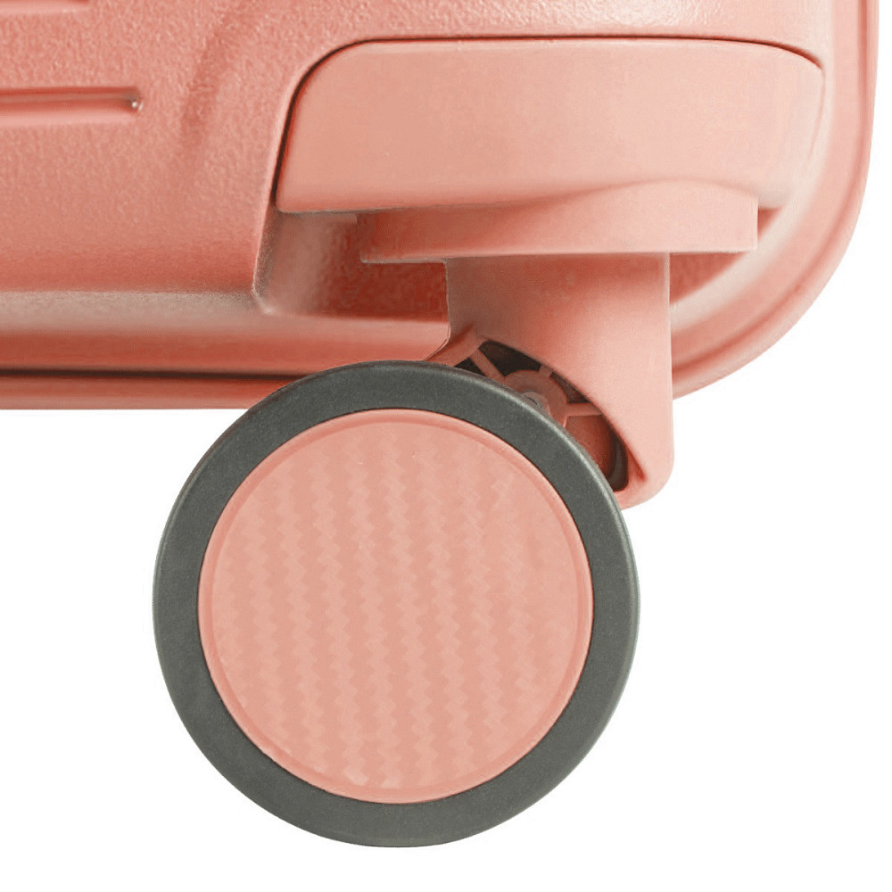 Чемодан полипропиленовый WINGS 181-05 большой 75 см коралловый Киев - изображение 5