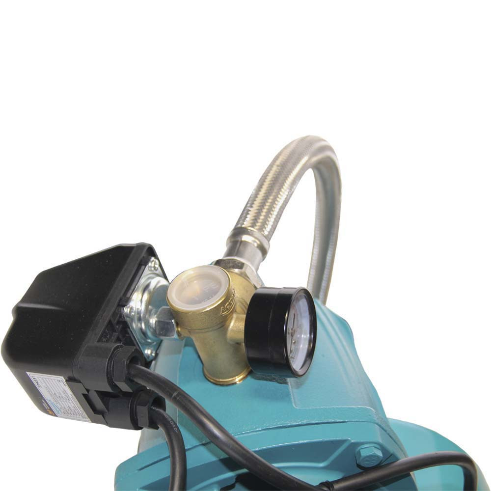 LEO Станция 0.9кВт Hmax 48м Qmax 85л/мин (самовсасывающий насос) 50л Украина LEO (775386/50) Коломыя - изображение 8