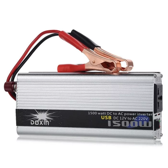 Универсальный автомобильный инвертор UKC 12V/220V 1500W преобразователь напряжения Винница