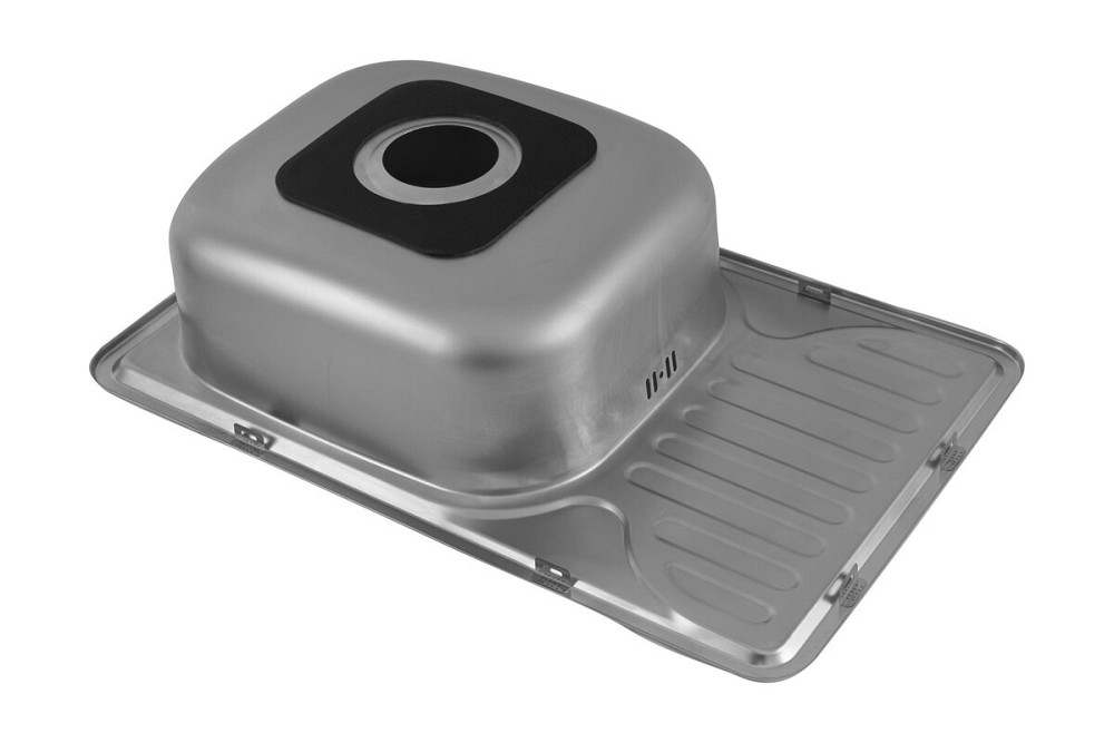 VALESO Кухонна мийка з нержавіючої сталі Valeso САТИН 6642 (0,8/180 мм) Киев - изображение 2