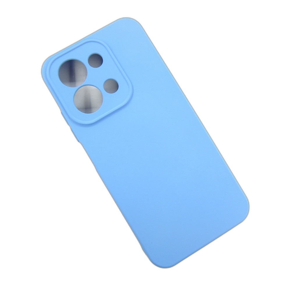 Xiaomi Redmi 15C Чехол силиконовая Защита камеры (голубой) Одесса - изображение 1