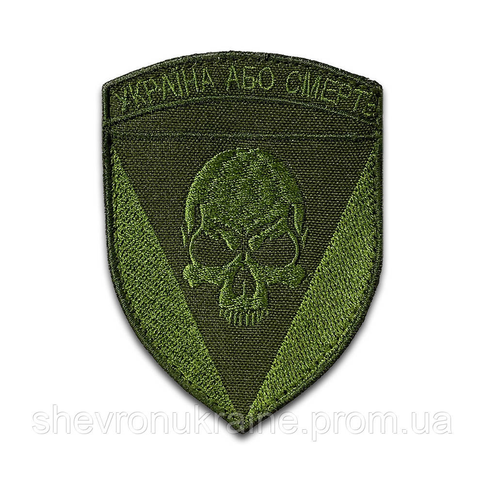 Шеврон 72 ОМБР полевой. (Форма щит. На липучке) Размер 8x6см Киев - изображение 8