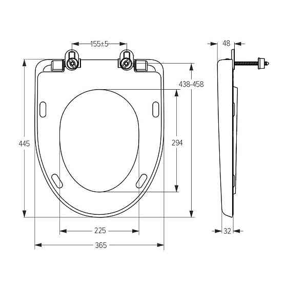 Сидіння для унітазу SoloPlast СП-6 Тернополь