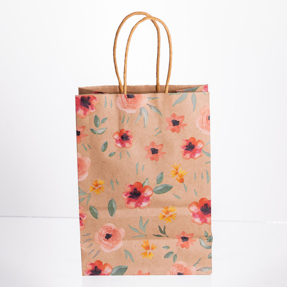 Набір крафтових пакетів для подарунків 12 шт. Київ - фото 1