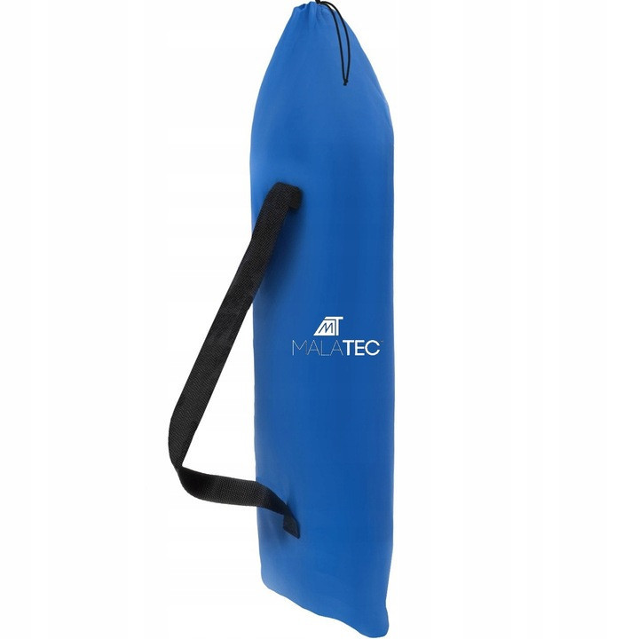 Садовий шезлонг розкладний до 110 кг з чохлом Malatec (23563) Синій Нововолинськ - фото 7