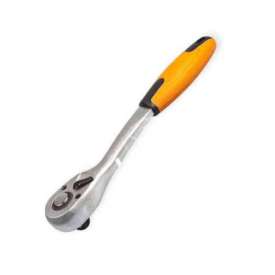 Тріска з квадратом 1/2" 72 зуба 250 мм CrV Мукачево