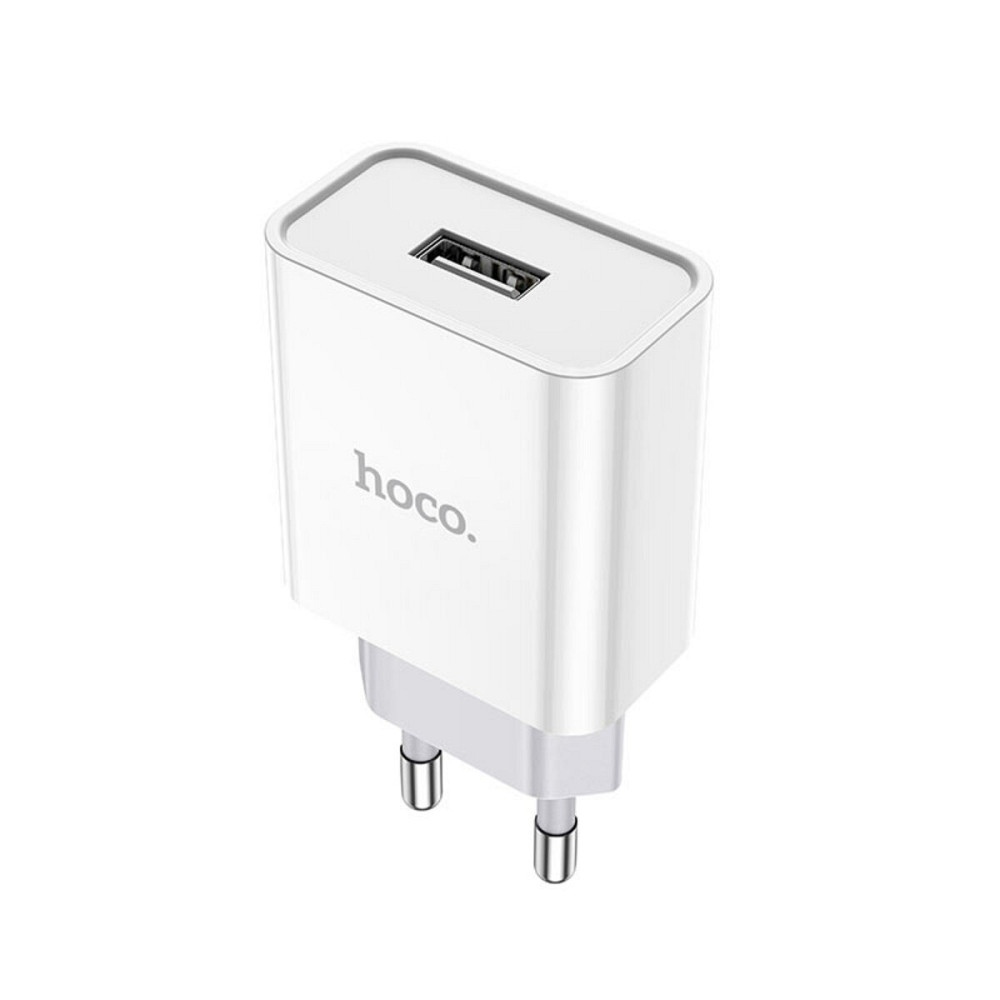 Мережевий зарядний пристрій HOCO C81A Asombroso single port charger White Киев - изображение 2