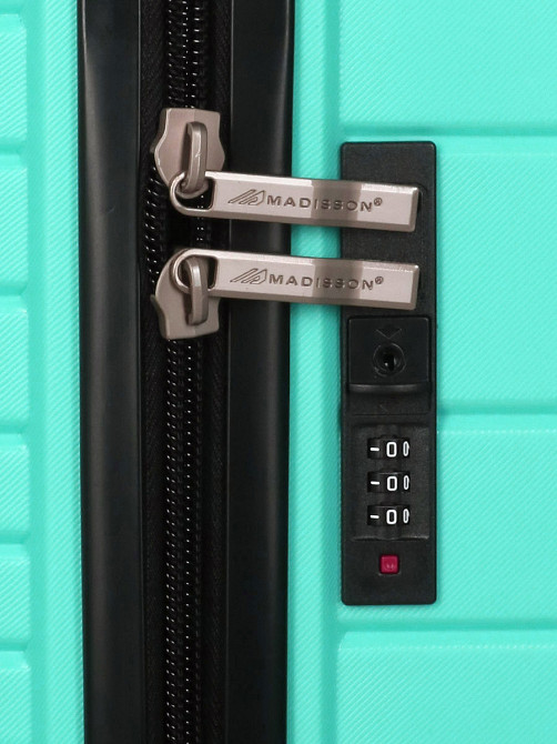Валіза поліпропіленова SNOWBALL MADISSON 33703 велика 75 см бірюзова Київ - фото 18