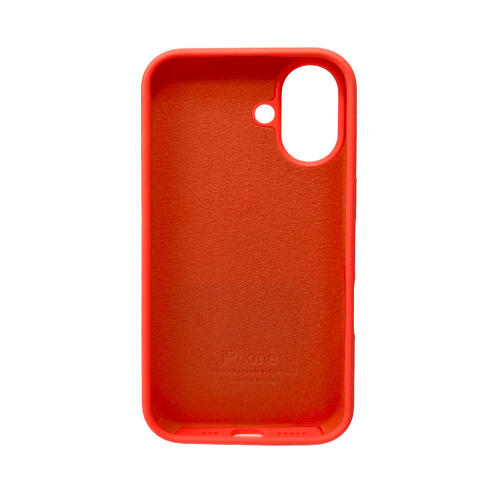 Чохол для смартфона Silicone Full Case AA Open Cam for Apple iPhone 16 18,Peach Киев - изображение 2