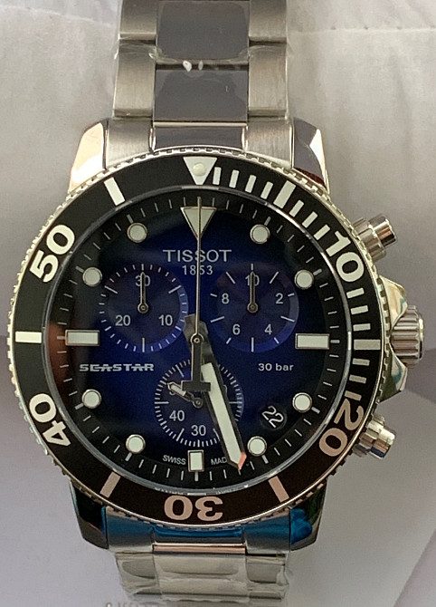 Дайверський годинник TISSOT Seastar 1000 (НОВНІ) T120417 ремінець, браслет. Харків - фото 5