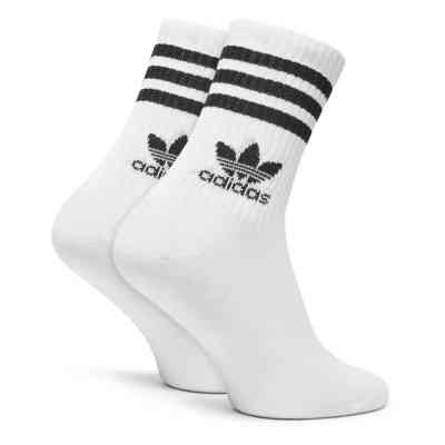 Шкарпетки Adidas Crew Sock 3str IL5023 білий сірий, чорний M (40-42) (4066762034772) Вінниця