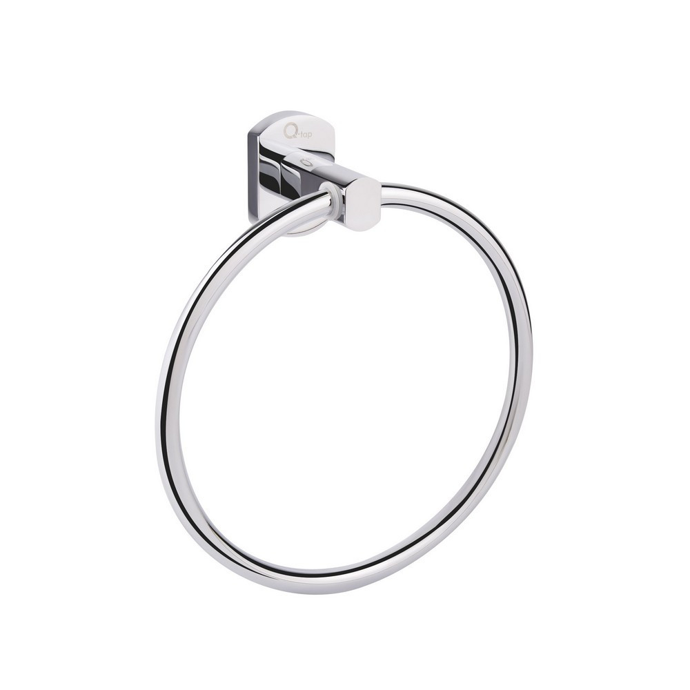 Тримач для рушника Qtap Liberty D 160 мм QTLIBCRM1160 Chrome Київ - фото 9