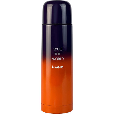 Термос Magio 1032 0.75 л Чорно-помаранчевий (MG-1032G) Вінниця - фото 1
