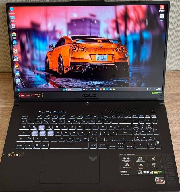 Великий ігровий Ноутбук ASUS -A17 (Ryzen 5 - 7535HS/RTX 4050 - 6Gb. 140W. ) Київ - фото 8
