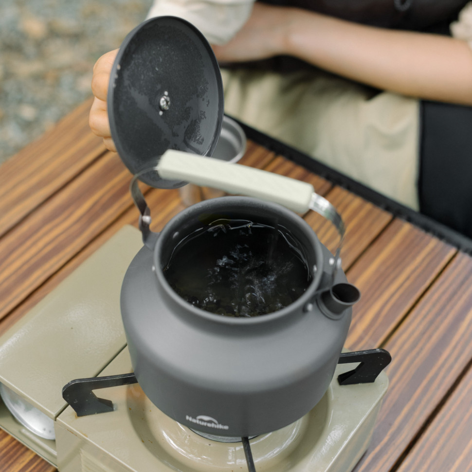 Кемпінговий чайник Naturehike CNK2450CF030 1,4 л, алюміній Київ - фото 9