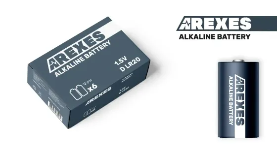 Батарейка LR20/D 1.5v Arexes алкалиновая Полтава