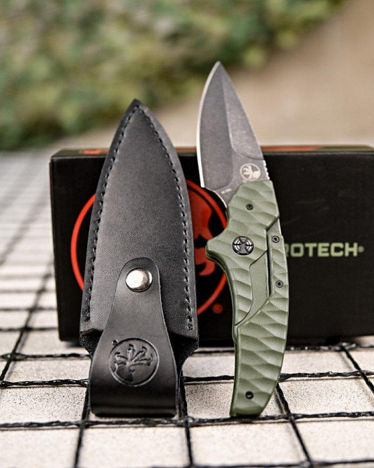 Ніж Microtech oliva ПП4740 Одеса - фото 5