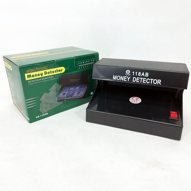 Прилад для перевірки доларів AD-118AB, Прилад для перевірки купюр на справжність, Обладнання JU-451 для грошей Київ - фото 2