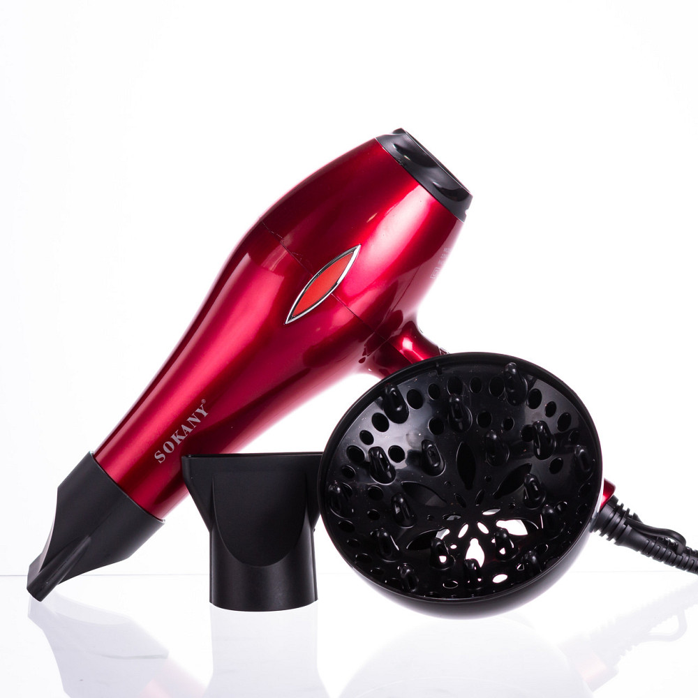Sokany Фен для волосся з дифузором та концентратором 2600 Вт Sokany SK-2215 Київ - фото 9