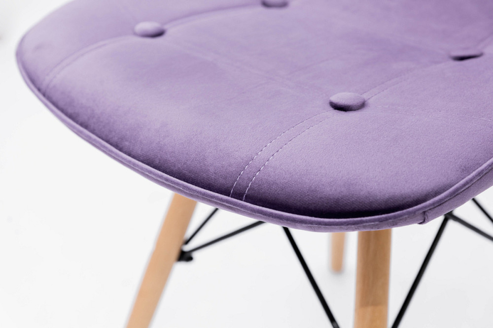 Стілець ДЖАСТІН, велюр бузковий Київ - фото 6