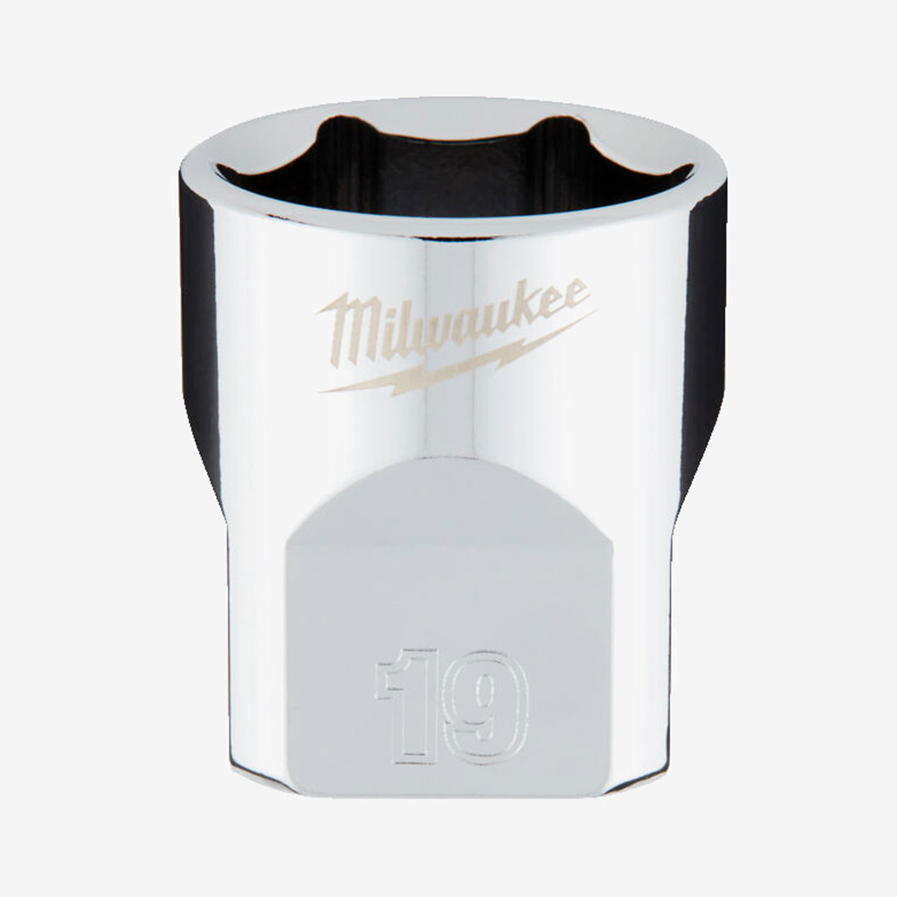 Головка хромированная метрическая 3/8'' MILWAUKEE, 19мм Одесса - изображение 1