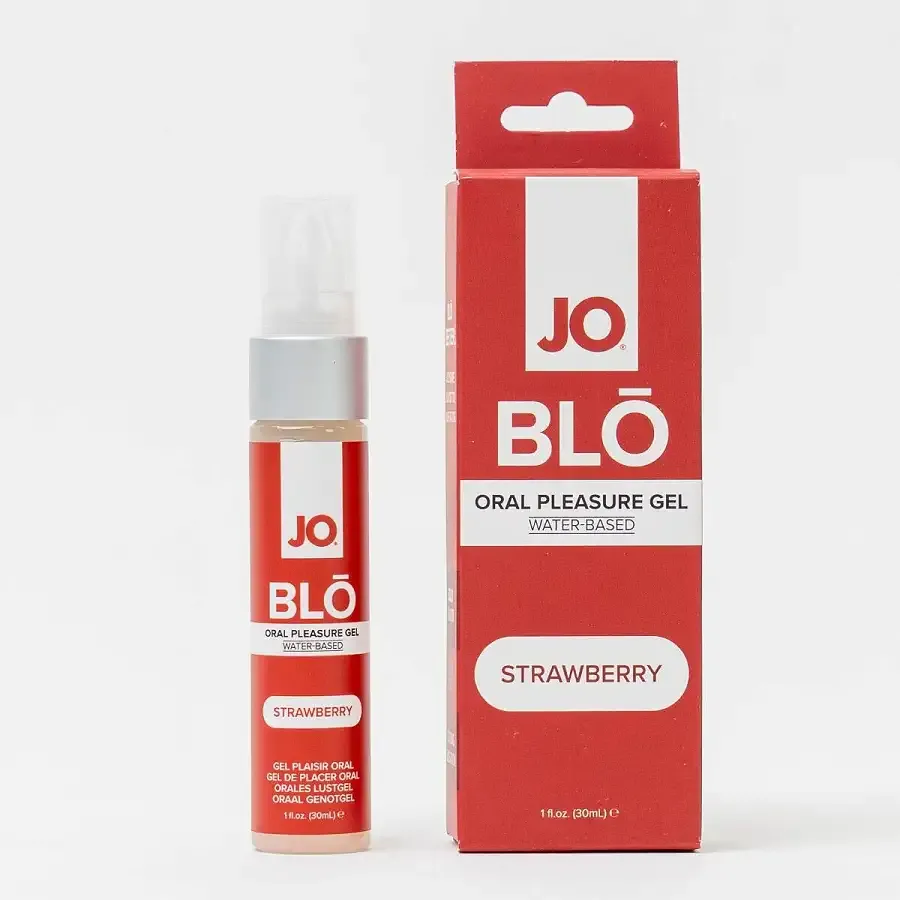 Гель для оральних пестощів JO - BLO - Strawberry 30 мл Львів - фото 3
