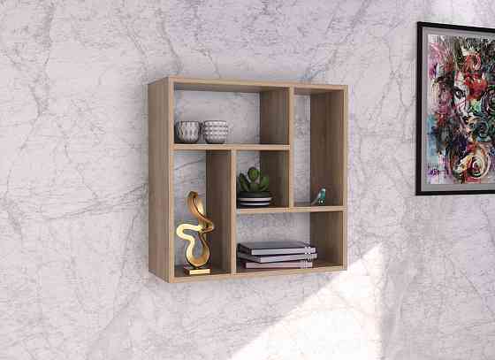 Полиця навісна П-3, Дуб Сонома, 610/230/610 Львів