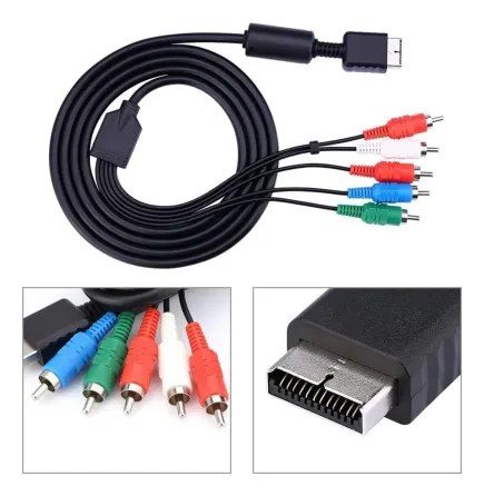 AV кабель для Sony PS2/PS3, 1.8 м, Full HD 1080p Київ