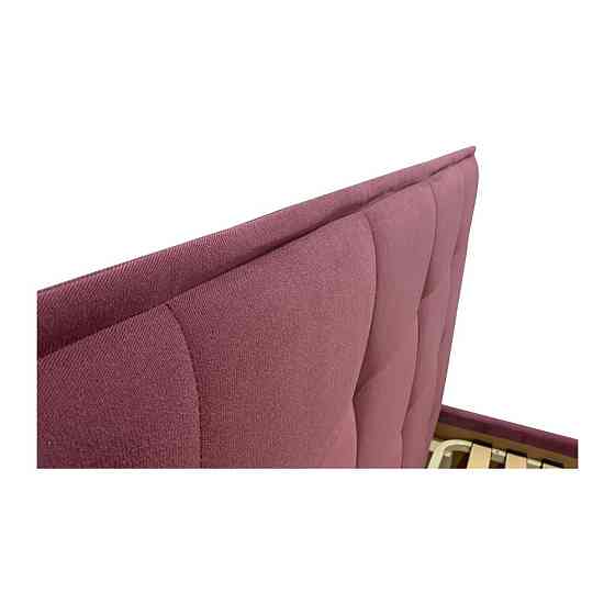 Кровать MonicaDesign Missoni VIP с дополнительной металлической цельносварной рамой 160x200 темно-розовый Киев