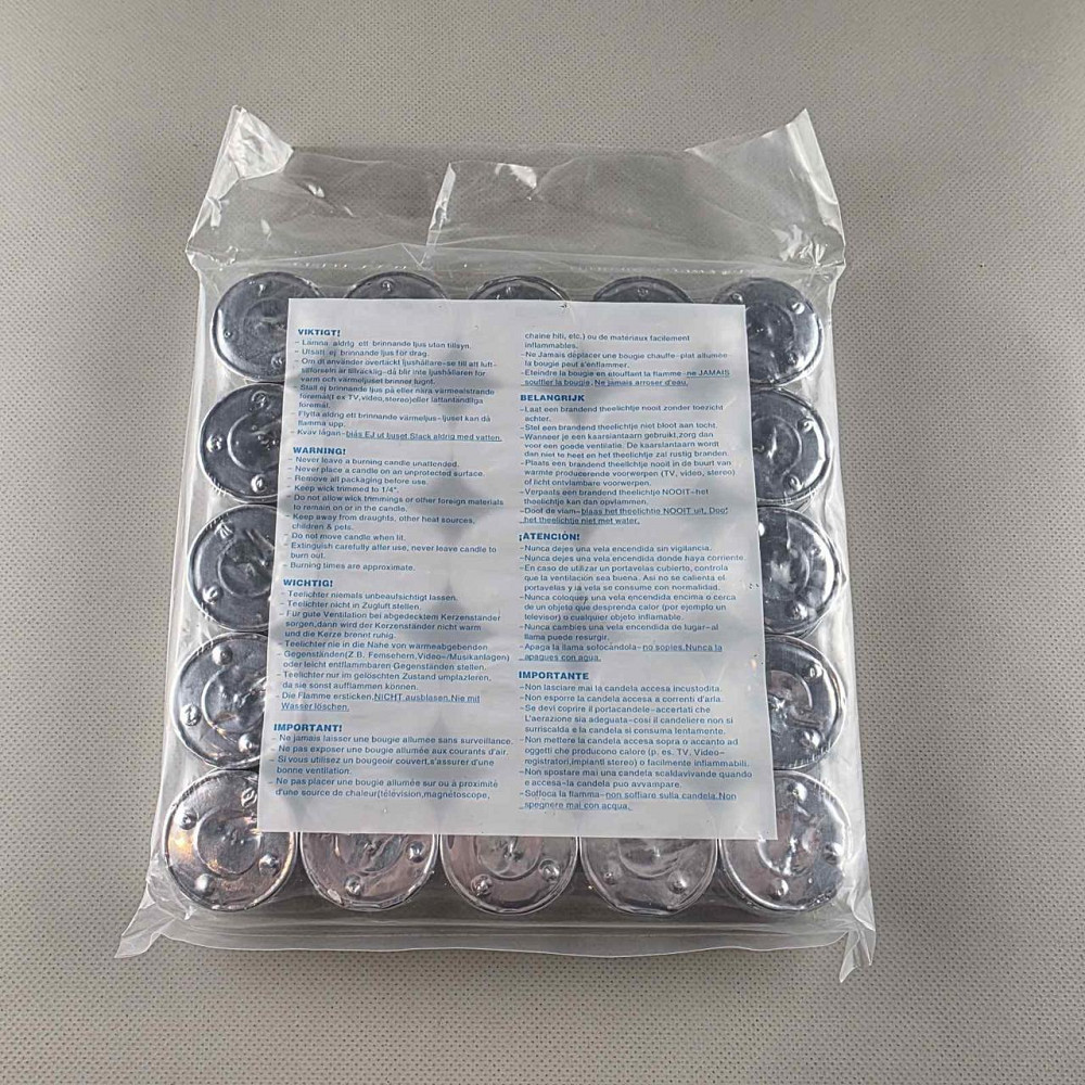 Свеча таблетка 50шт Китай (1 пачка) Харків - фото 2