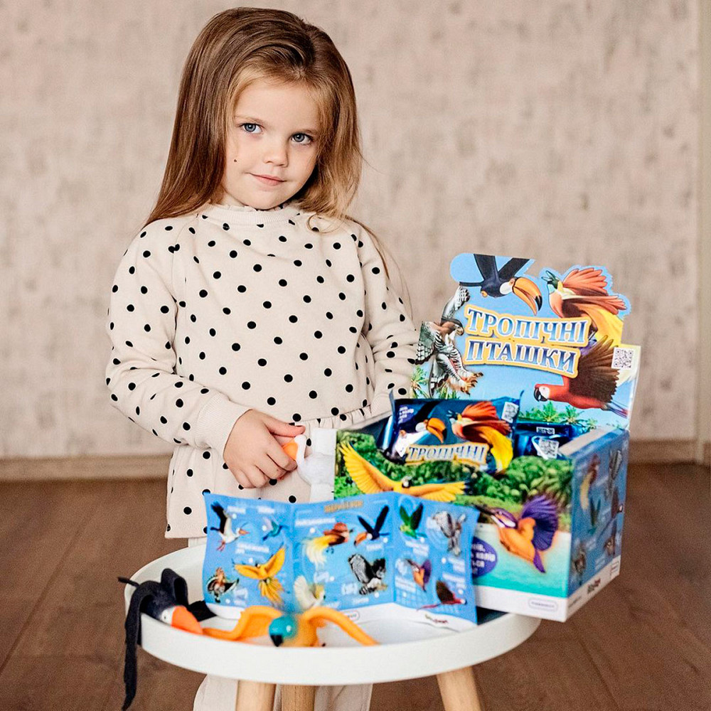 Стретч-іграшка у вигляді тварини – Тропічні пташки Дніпро - фото 12