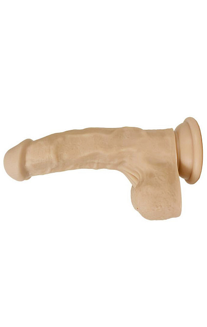 Фалоімітатор Ares Sexy silicone dildo тілесний Sex Aura Київ - фото 3