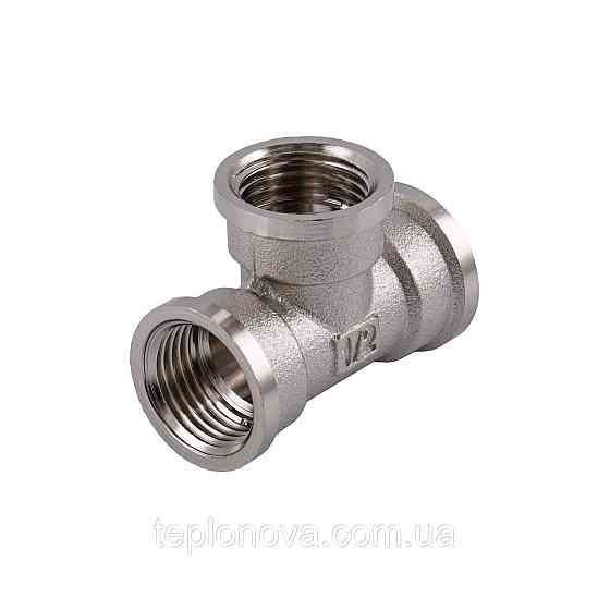 Трійник 1/2" ВВ нікельований NT331S OPTIMUM Чернівці