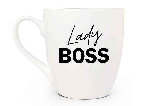 Чашка 500мл фарфор Lady boss 5098 в под. коробці ТМ KVARTA Solmir Киев