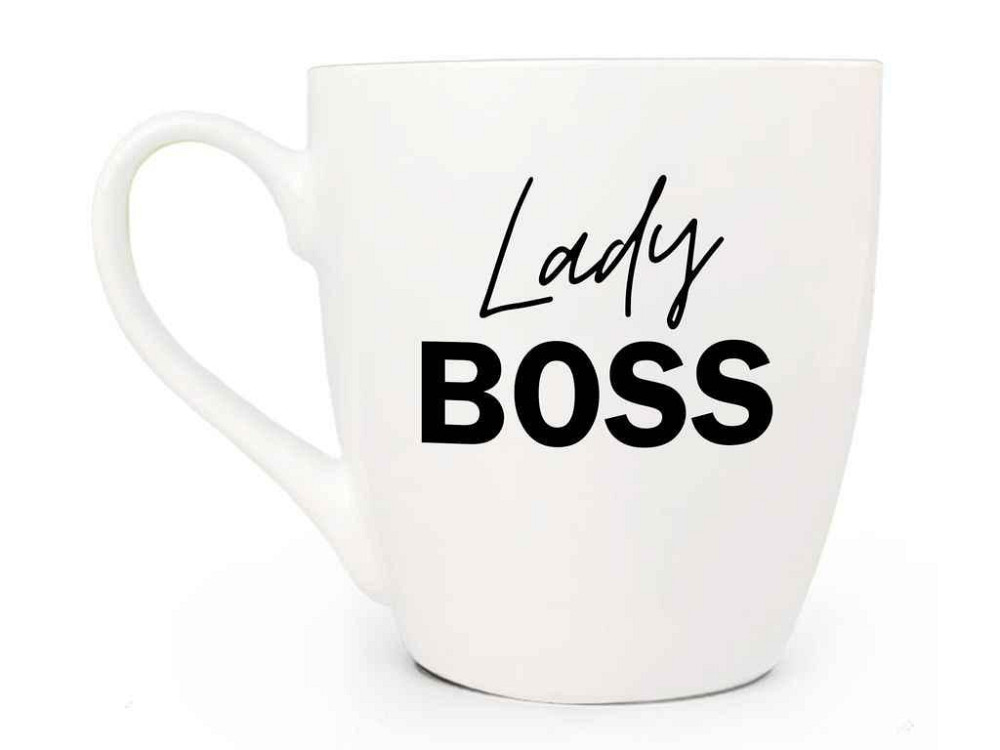 Чашка 500мл фарфор Lady boss 5098 в под. коробці ТМ KVARTA Solmir Киев - изображение 1