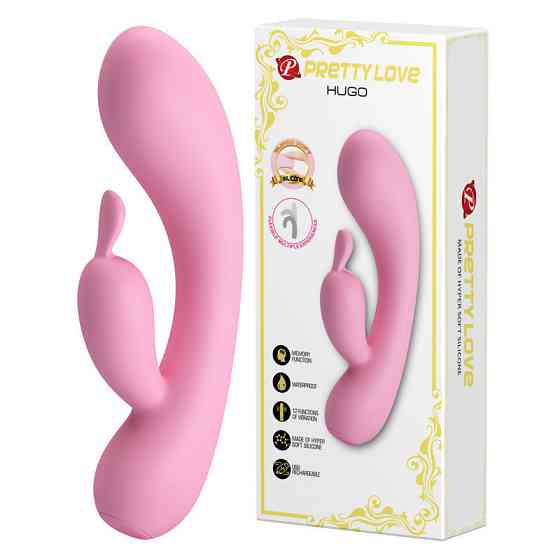 Вібратор - Pretty Love Hugo Vibrator Pink Sex Aura Київ