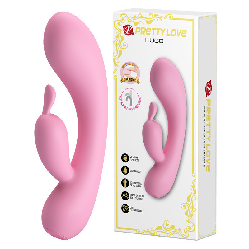 Вібратор - Pretty Love Hugo Vibrator Pink Sex Aura Київ - фото 1