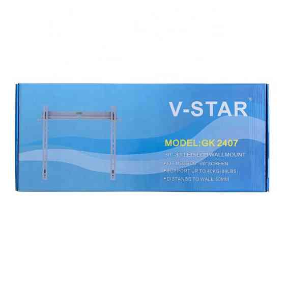 Кронштейн поворотный для телевизора 30-80 дюймів V-STAR GK 2407, Держатель для плазмы FW-98 Львов