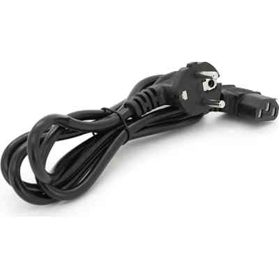 Кабель питания C13 1.5m 0.75mm2 90° corner Voltronic (PC-186A CEE7/7-C13-CCA15) Винница