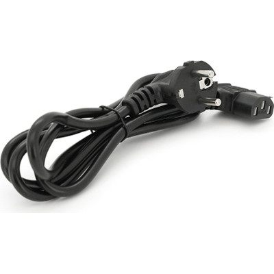 Кабель питания C13 1.5m 0.75mm2 90° corner Voltronic (PC-186A CEE7/7-C13-CCA15) Винница - изображение 1