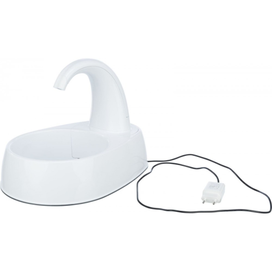 Поїлка фонтан з фільтром для собак і кішок Trixie Curved Stream (Тріксі) 2.5 л 25х24.5х35 см Запоріжжя