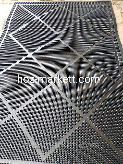 Коврик 120 * 80 см резиновый входной  