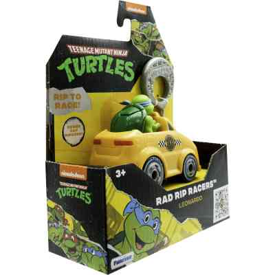 Игровой набор Funrise TMNT Черепашки-ниндзя классические Гонщик с лаунчером Леонардо (71017) Винница