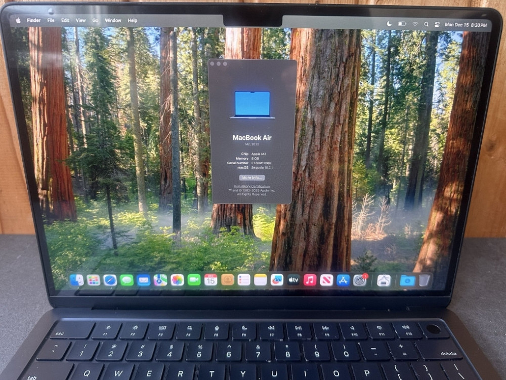 Macbook air m2 A2681 midnight 8gb 256gb. Харків - фото 2