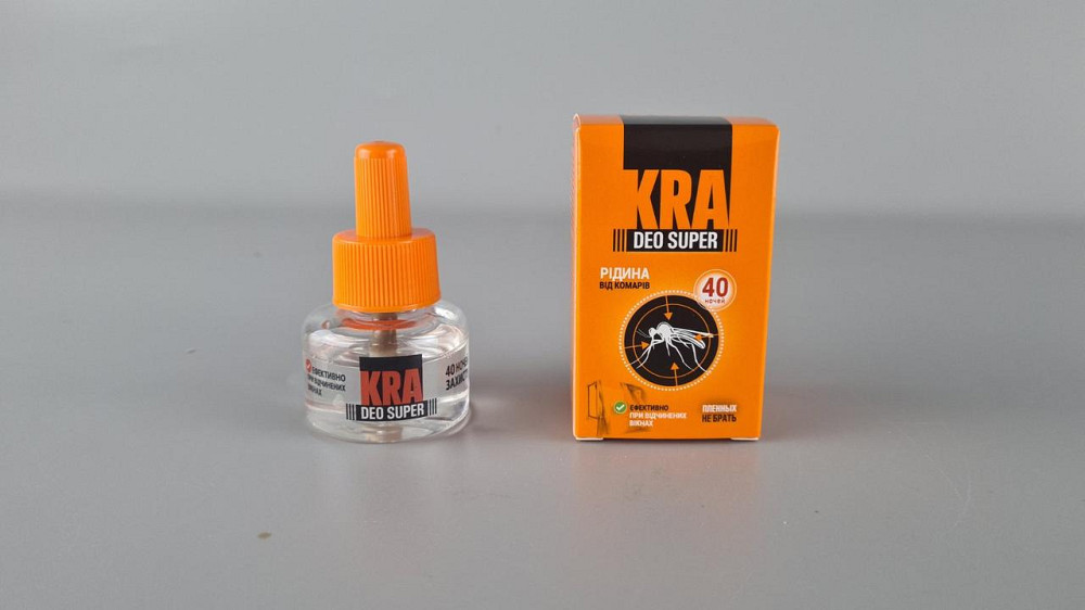 Біозахист Рідина KRA від комарів 40 ночей (1 пачка) Харків - фото 1
