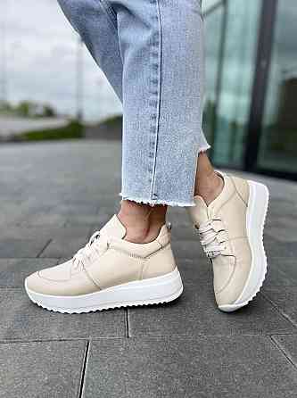 EMELI Кросівки жіночі EMELI 011/8 бежеві (весна-осінь, шкіра натуральна) (5019) 36-41 Коломыя