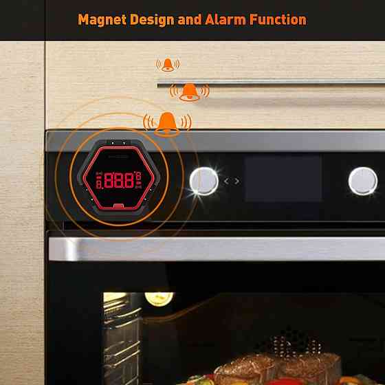 Безпровідний термометр для гриля INKBIRD IBT-6XS з таймером Київ