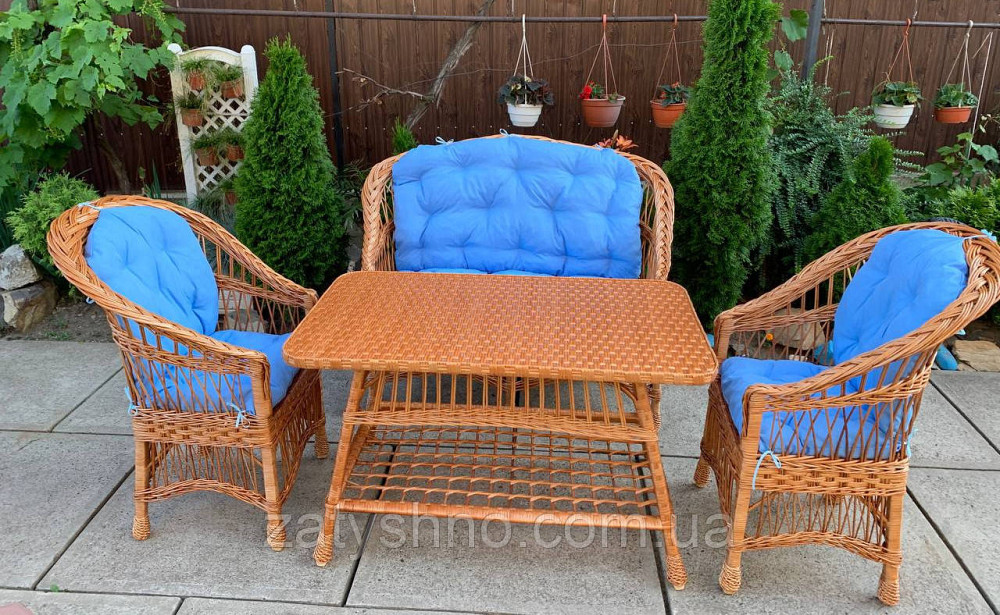 Набор плетеной мебели из лозы Киев - изображение 5